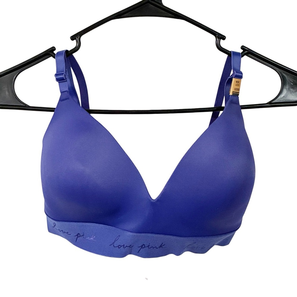 Victoria’s Secret Pink Wear Everywhere Wireless Lightly Lined Bra 32DD NEW